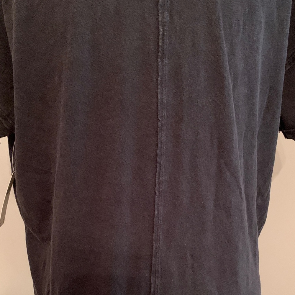 Anthropologie Pilcro Sustainable Boyfriend Tee (Washed Black) - Picture 10 of 17